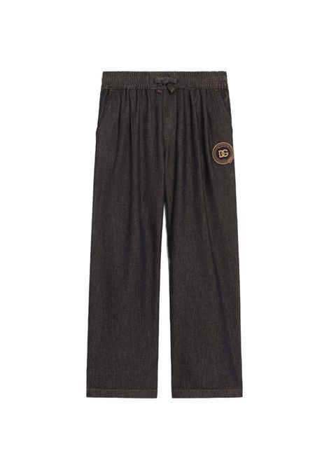 Jeans con logo DOLCE & GABBANA KIDS | L45P53 LDE24S9000